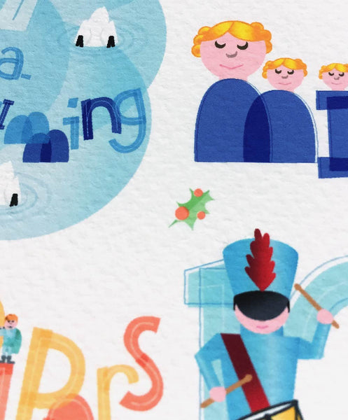 12 Days of Christmas — Art Print