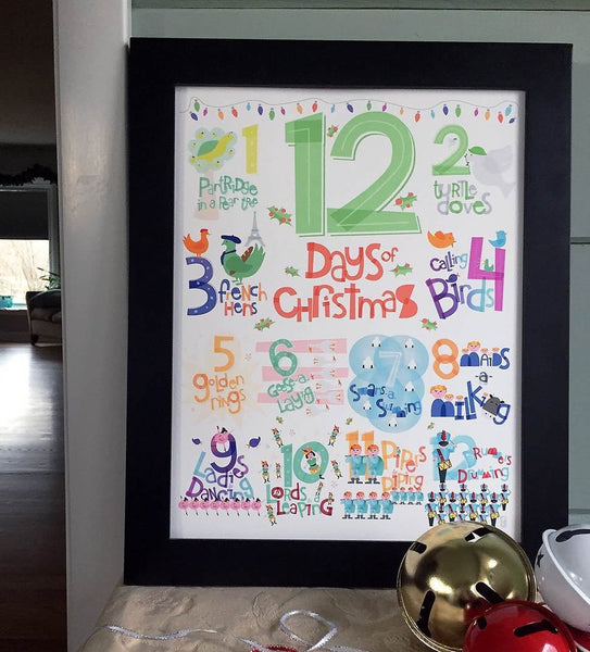 12 Days of Christmas — Art Print