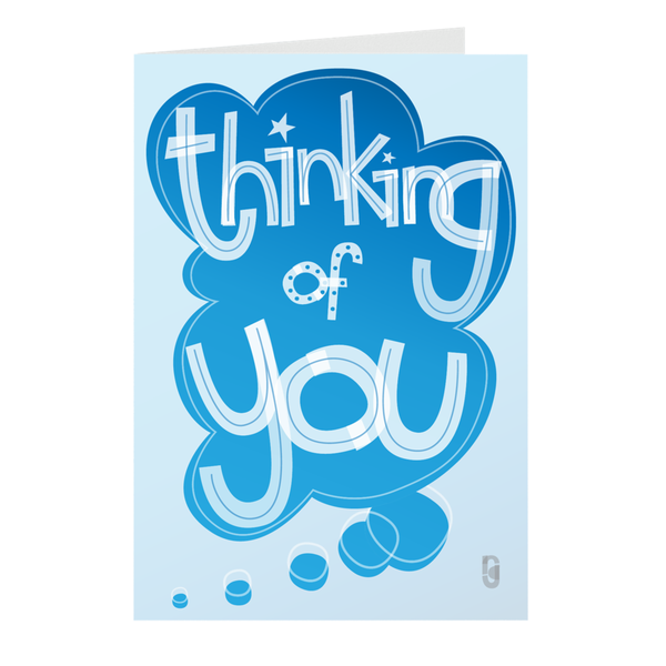 Thinking Of You — 3.5" x 5" Cards and Envelopes