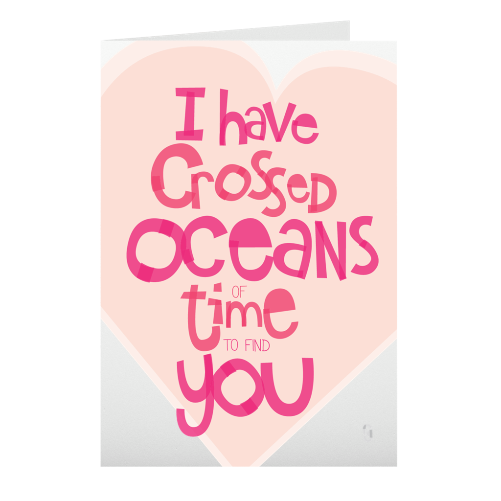 I Have Crossed Oceans Of Time To Find You... Do You Know Where The Remote Is?  — 3.5" x 5" Cards and Envelopes