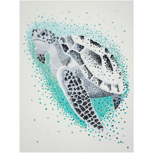 Sea Turtle (Community) — Hole-Punch Premium Art Print