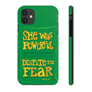 She Was Powerful (Green) — Case Mate Tough Phone Cases