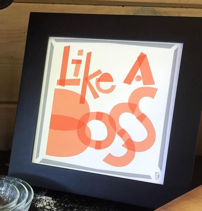 Like a Boss — Art Print