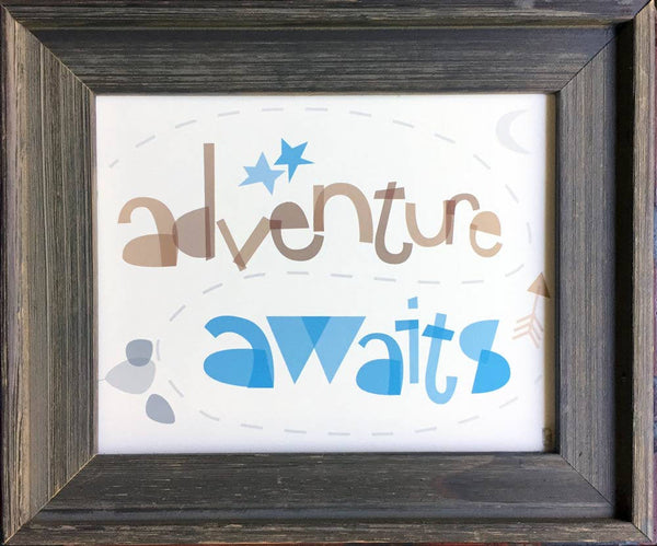 Adventure Awaits — Art Print