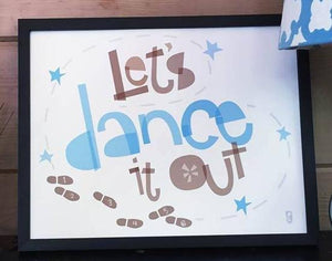 Let's Dance It Out — Art Print
