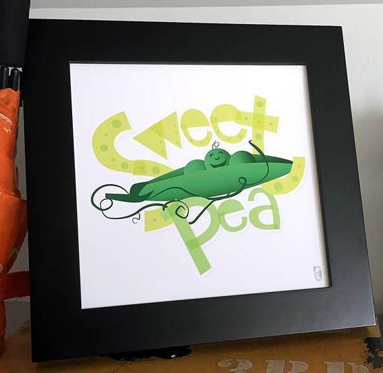 Sweet Pea  — Art Print