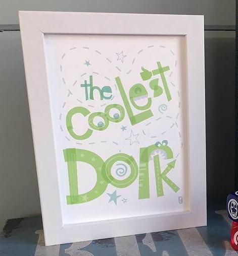 The Coolest Dork — Art Print