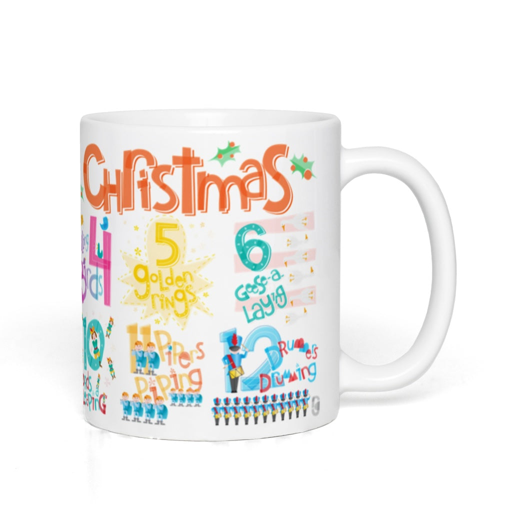 The 12 Days of Christmas — Coffee Mug – Rebecca Gallagher Art